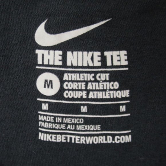 Nike Just Do It Gold Foil Tee Size M - Picture 5 of 6